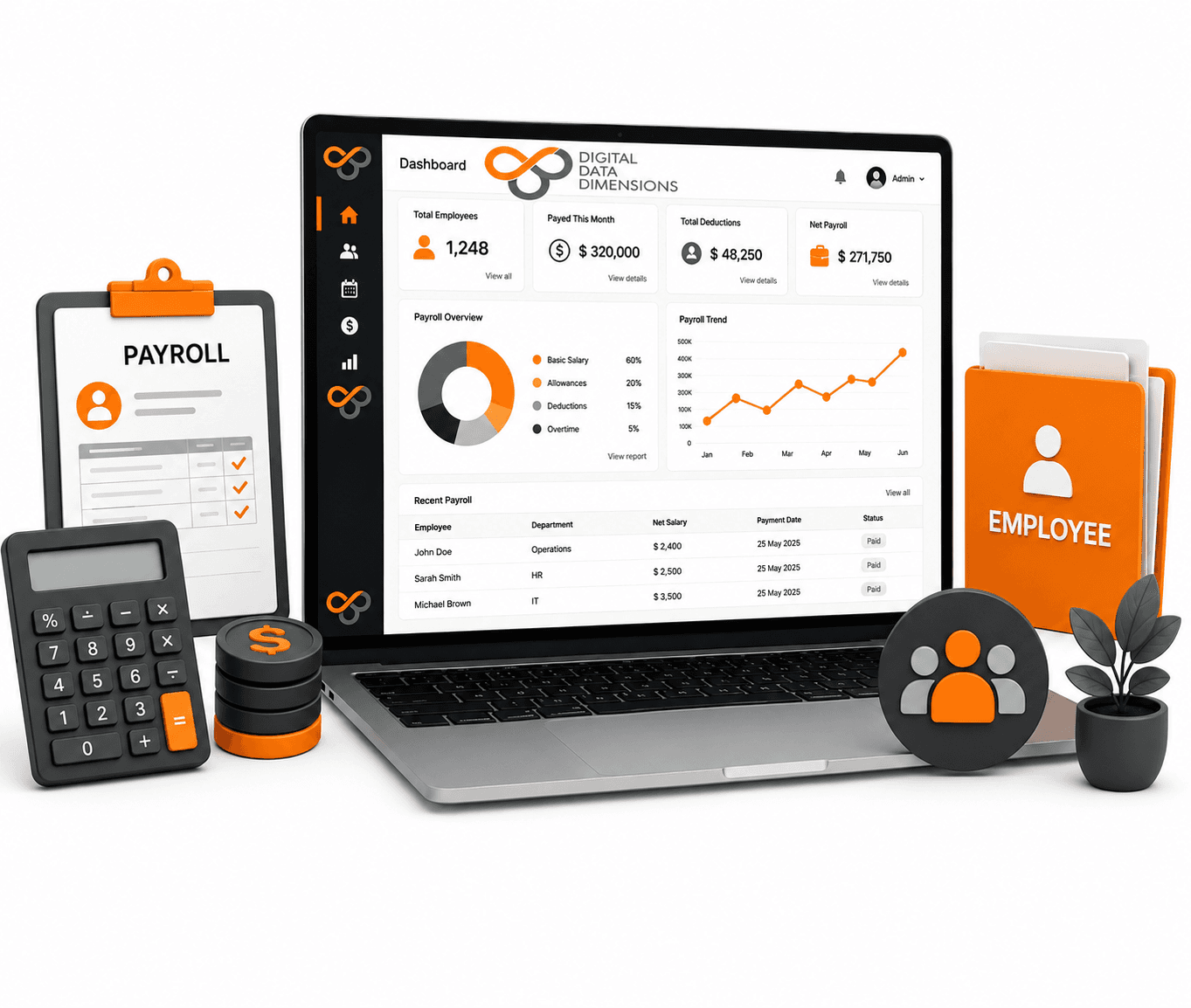 TimeTech HRMS