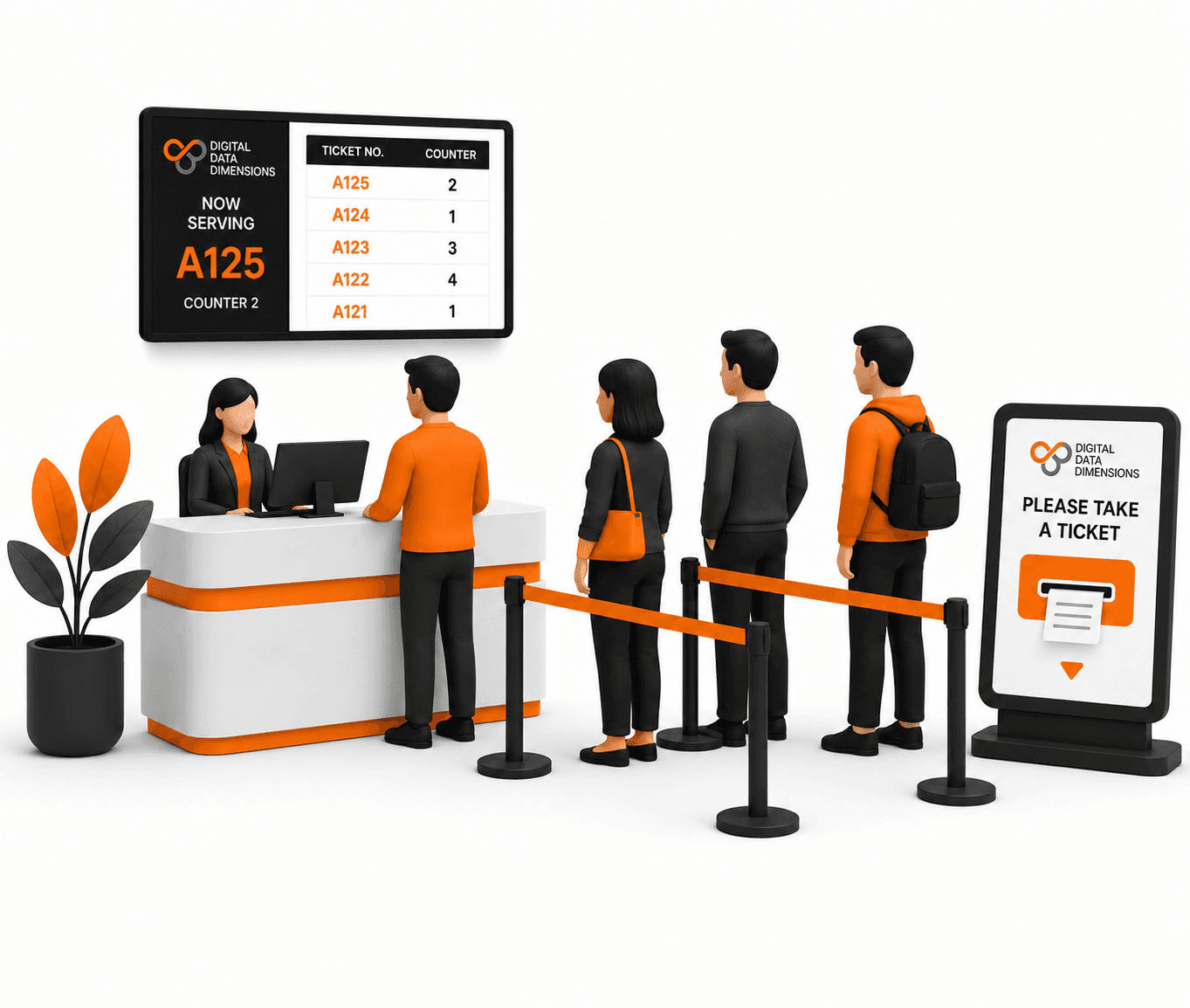 TimeTech queue management system